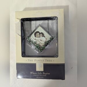 Hallmark Family Tree Photo Frame with Green Accents Miniature